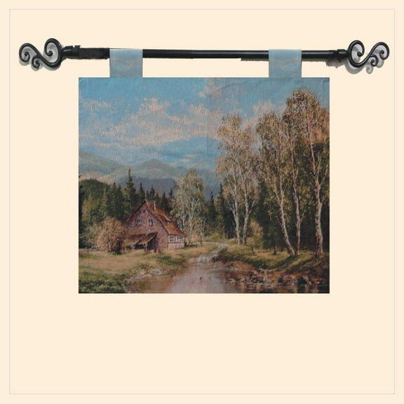 Exquisite Tapestry Hanging Wall Picture, Fruit Tapestry, Measures 20" x 20"