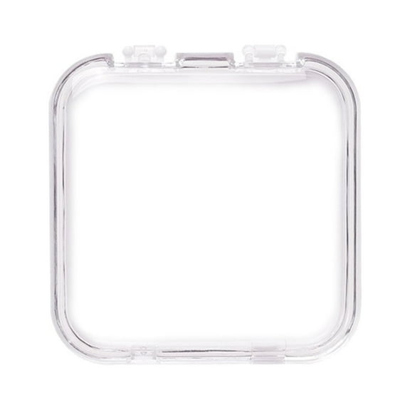 Exquisite Transparent Plastic Nail Art Packaging Box Nail Enhancement Storage Jewelry Necklace Display Gift Box 5-Color
