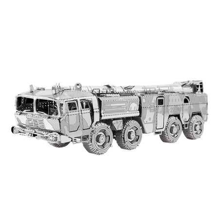 Exquisite Unassembled Metal Dongfeng 11 Missile Vehicle Model Kit for Military Collectible Enthusiasts APPLAYERR Spare Part