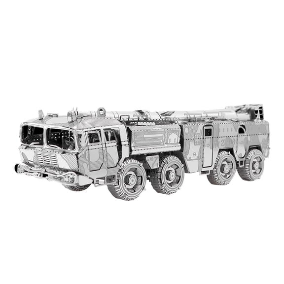 Exquisite Unassembled Metal Dongfeng 11 Missile Vehicle Model Kit for Military Collectible Enthusiasts APPLAYERR Spare Part