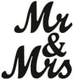 thumbnail image 1 of Exquisite Wood Letters MR & MRS Sign Wedding Pros Anniversary Party Decor Signs, 1 of 7