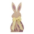 thumbnail image 1 of Exquisite Wooden Easter Bunny Decoration Desktop Ornament for Home and Festive Giving Easter Decoration, 1 of 6