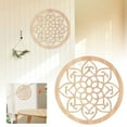 thumbnail image 1 of Exquisite Wooden Wall Hangings - Fine Hollow Print Art - for Living Rooms, Bedrooms - Unique Interior Decorations, 1 of 5