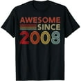 thumbnail image 1 of Exquisite and comfortable-17yr BDay Son Boy Funny 2008 17th 17 Year Old Birthday T-Shirt, 1 of 4