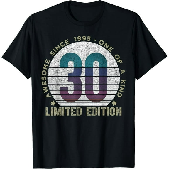 Exquisite and comfortable-30 Year Old Gifts Vintage 1995 Limited Edition 30th Birthday T-Shirt