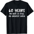 thumbnail image 1 of Exquisite and comfortable-60th 60 year Wedding Anniversary Husband Wife T-Shirt, 1 of 4