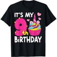 thumbnail image 1 of Exquisite and comfortable-8th Cupcake Birthday Party Eight Year Old Girl Cupcakes T-Shirt, 1 of 4