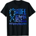 thumbnail image 1 of Exquisite and comfortable-Acute Respiratory Distress Syndrome Wife Mom Survivor ARDS T-Shirt, 1 of 4
