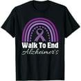 thumbnail image 1 of Exquisite and comfortable-Alzheimers Awareness Walk To End Alzheimers Disease Purple T-Shirt, 1 of 7