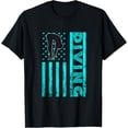 thumbnail image 1 of Exquisite and comfortable-America USA Springboard Diving Platform Diver Water Sport T-Shirt, 1 of 4