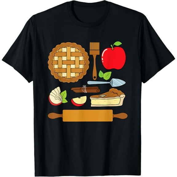 Exquisite and comfortable-Apple Pie Backing T-Shirt