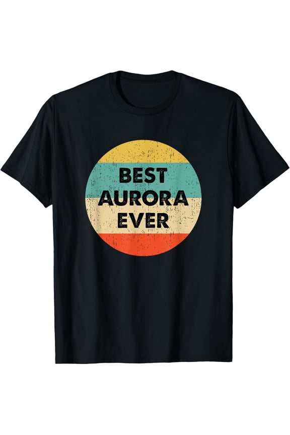 Exquisite and comfortable-Aurora Name T-Shirt