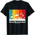 thumbnail image 1 of Exquisite and comfortable-Australia Great Barrier Reef Souvenir Diving Coral reef T-Shirt, 1 of 4