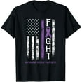 thumbnail image 1 of Exquisite and comfortable-Autoimmune Disease Warrior US Flag T-Shirt, 1 of 4