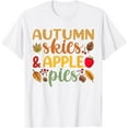 thumbnail image 1 of Exquisite and comfortable-Autumn Skies Apple Pies Tshirt Thanksgiving Shirts Men Women T-Shirt, 1 of 4