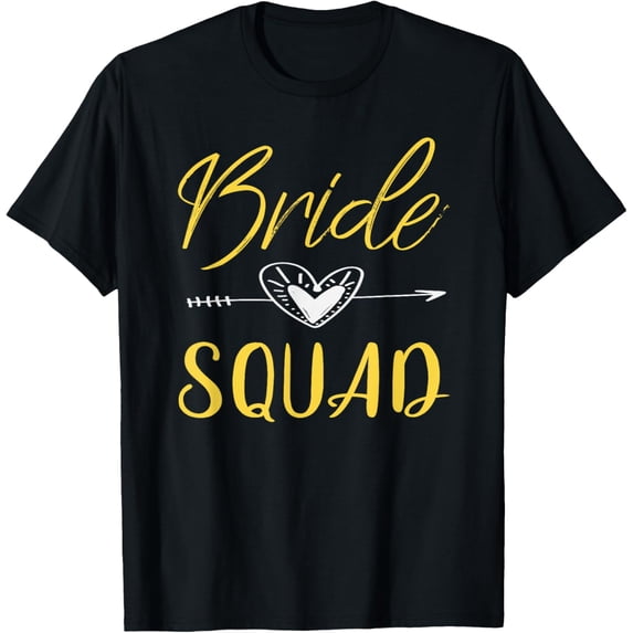 Exquisite and comfortable-Bachelorette Party Shirts - Bride Squad Bridesmaid T Shirt T-Shirt
