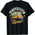thumbnail image 1 of Exquisite and comfortable-Back To School Transportation Squad T-Shirt, 1 of 4