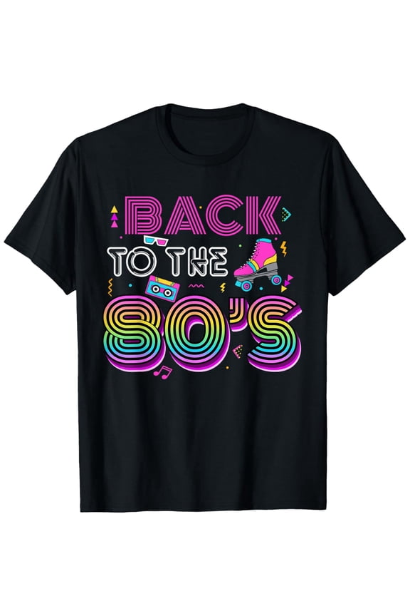 Exquisite and comfortable-Back To The 80s Retro Vibes Party Birthday Fun Men Women T-Shirt