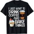 thumbnail image 1 of Exquisite and comfortable-Baking Art For Men Women Coffee Pastry Chef Baker Baking T-Shirt, 1 of 4