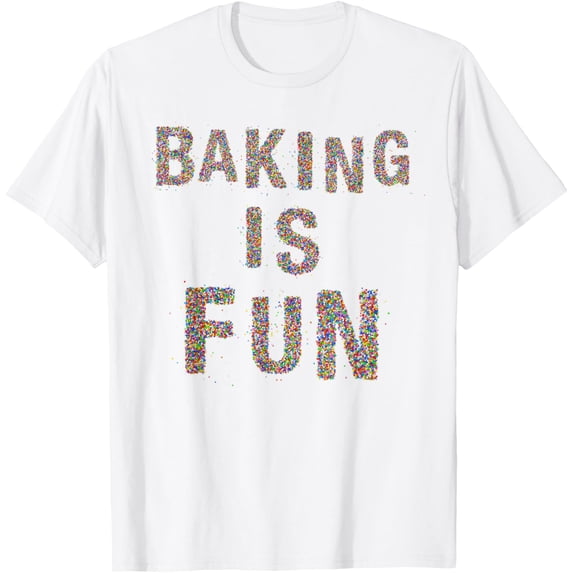 Exquisite and comfortable-Baking Is Fun & My Therapy Pies Cupcake Batch Funny Bakery T-Shirt