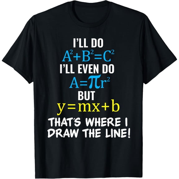 Exquisite and comfortable-Basic Math Pun T Shirt Meme for Youth Teen Girls & Boys T-Shirt