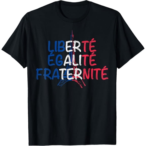 Exquisite and comfortable-Bastille Day Shirt - Liberte Egalite Fraternite for July 14 T-Shirt