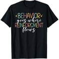 thumbnail image 1 of Exquisite and comfortable-Behavior Goes Where Reinforcement Flows SPED Teacher T-Shirt, 1 of 4