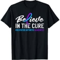 thumbnail image 1 of Exquisite and comfortable-Believe In The Cure Rheumatoid Arthritis Awareness RA Ribbon T-Shirt, 1 of 4