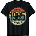 thumbnail image 1 of Exquisite and comfortable-Best Of 1985 40th Birthday Gifts For Men Women 40 Year Old T-Shirt, 1 of 4