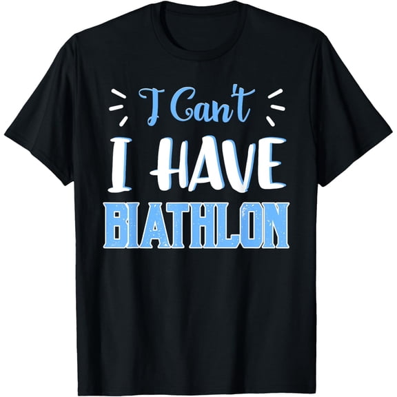 Exquisite and comfortable-Biathlon Winter Sports Athlete Shooting Player Skiing Rifle T-Shirt