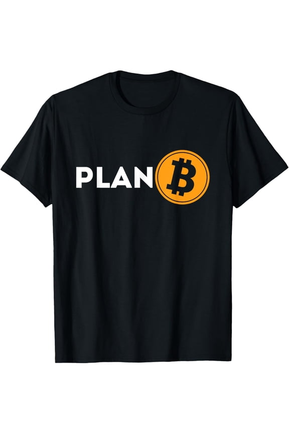 Exquisite and comfortable-Bitcoin Plan B Cryptocurrency & Blockchain T-Shirt