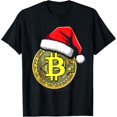 thumbnail image 1 of Exquisite and comfortable-Bitcoin Santa Hat BTC Logo Christmas Blockchain T-Shirt, 1 of 4