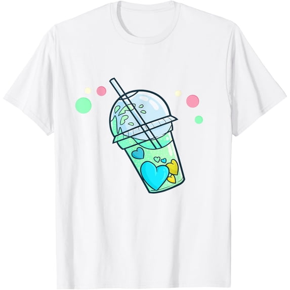 Exquisite and comfortable-Boba Tea Cute Kawaii Bubble Milk Tea T-Shirt