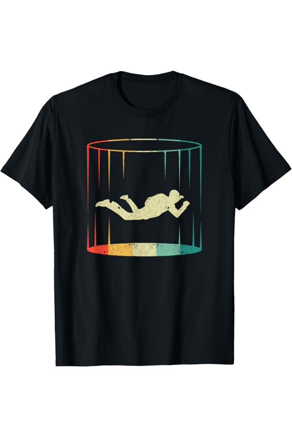 Exquisite and comfortable-Bodyflying Wind Channel Indoor Skydiving Lover Tunnel Flight T-Shirt