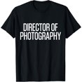 thumbnail image 1 of Exquisite and comfortable-Bold Director of Photography Text | Film Crew T-Shirt, 1 of 4