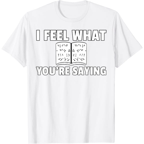 Exquisite and comfortable-Braille Blindness For Blind People T-Shirt