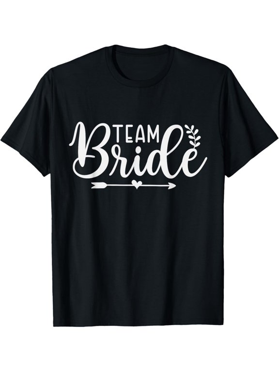 Exquisite and comfortable-Bride Team Bachelorette Party Bridesmaid Crew Bridal Shower T-Shirt