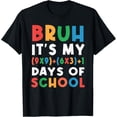 thumbnail image 1 of Exquisite and comfortable-Bruh It'S My 100 Days Of School 100Th Day Formula Math T-Shirt, 1 of 4