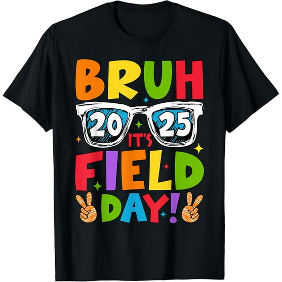 Exquisite and comfortable-Bruh It's Field Day Teacher Boys Girls Kids Field Day 2025 T-Shirt