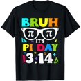 thumbnail image 1 of Exquisite and comfortable-Bruh It's Pi Day 3.14 Funny Pi Day Saying Math Teacher Kids T-Shirt, 1 of 4