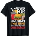 thumbnail image 1 of Exquisite and comfortable-Burger Saying Cheeseburger Fast Food French Fries Lovers T-Shirt, 1 of 4