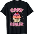 thumbnail image 1 of Exquisite and comfortable-Cake Lover Pastry Baking Fan Sweets Cupcake Cream T-Shirt, 1 of 4