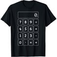 thumbnail image 1 of Exquisite and comfortable-Calculator Costume Funny Halloween Math Teacher Nerd T-Shirt, 1 of 4