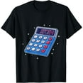 thumbnail image 1 of Exquisite and comfortable-Calculator Costume Halloween Easy Cosplay Math Calculator T-Shirt, 1 of 4
