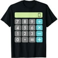 thumbnail image 1 of Exquisite and comfortable-Calculator Halloween Costume Shirt Math Geek Cool Scary Gift T-Shirt, 1 of 4