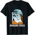 thumbnail image 1 of Exquisite and comfortable-Canada Niagara Falls Canadian Attractions Canadian Flag T-Shirt, 1 of 4