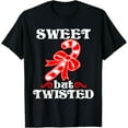 thumbnail image 1 of Exquisite and comfortable-Candy Cane Sweet But Twisted Funny Christmas Short Sleeve T-Shirt, 1 of 4