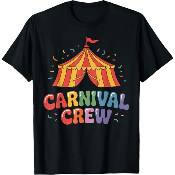 Exquisite and comfortable-Carnival Crew Event Costume Carnival Staff Crew Tent Party T-Shirt