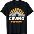 thumbnail image 1 of Exquisite and comfortable-Caving Survivor Exploring Explorer Caver Cave Caving T-Shirt, 1 of 4