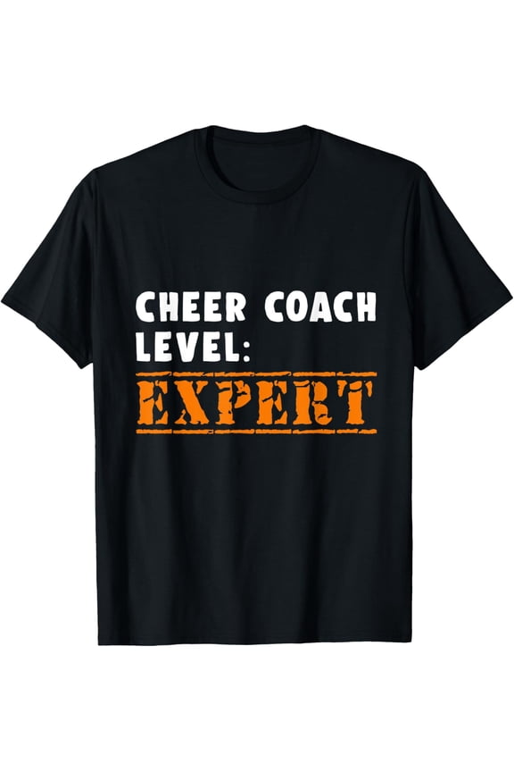 Exquisite and comfortable-Cheer Coach Giving Cheerleading Cheering Team T-Shirt